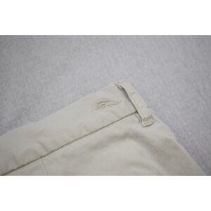 Tommy Bahama Marlin Chino Pants Cream Flat Front Tencel Stretch Mens 38 x 30